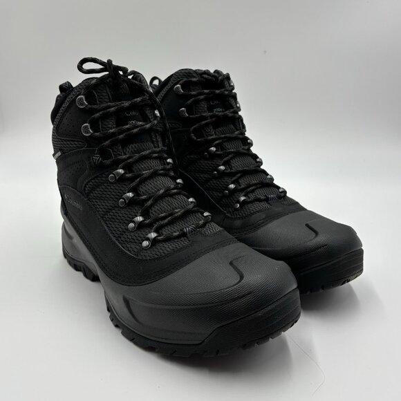 Columbia Mens Size 12 Snowcross BM1741-010 Black Waterproof Thermal Coil Boots - Picture 1 of 7